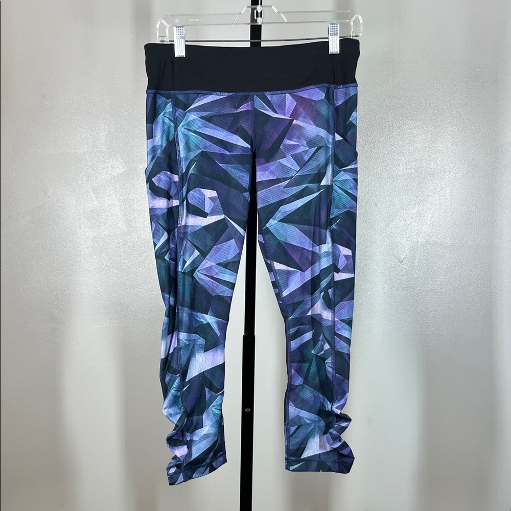 lululemon athletica Geometric Leggings in Purple and Blue